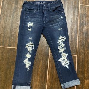 American Eagle crop jeans